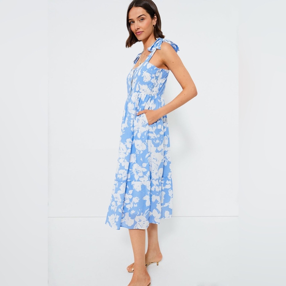 Beautiful Hyacinth House Midi Dress - Great for Resort Wear